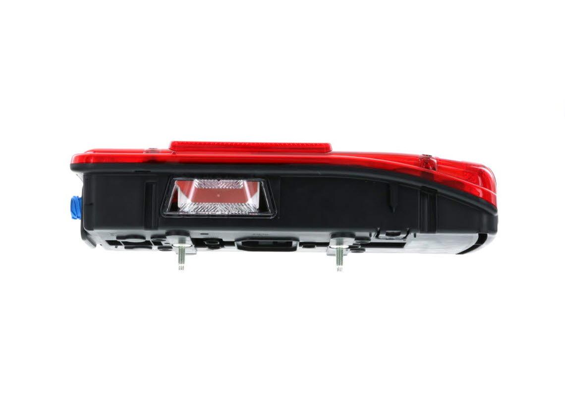 Rear lamp Right, License plate, AMP 1.5 side conn